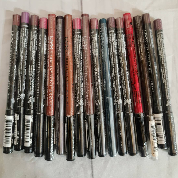 NYX Makeup New Lot Of 6 Nyx Eye Lip Liner Pencil Assorted Color